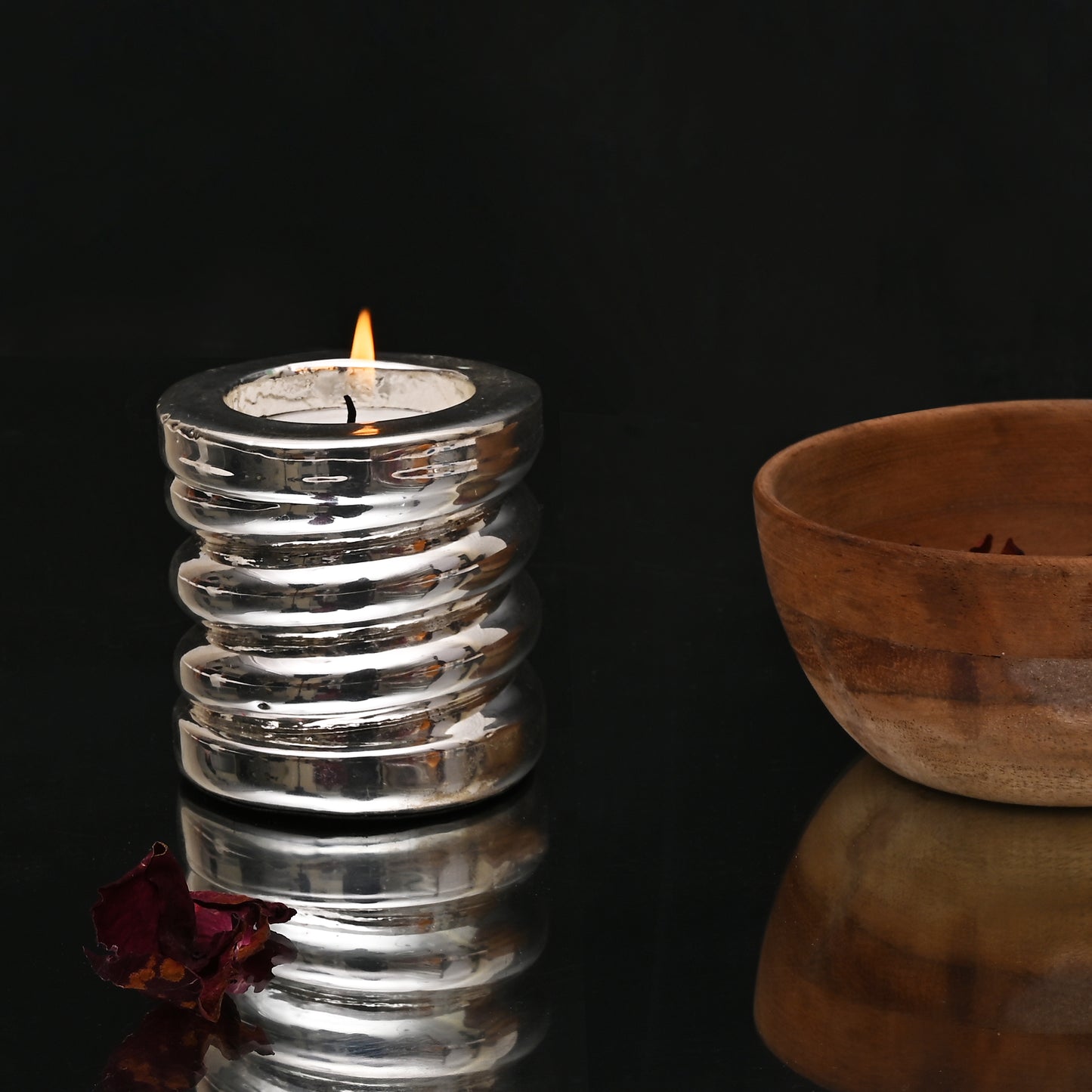 Spiral Tealight & Candleholder